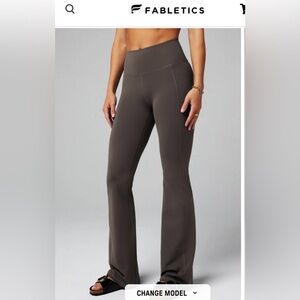 Fabletics Oasis PureLuxe High Waisted kick flare legging